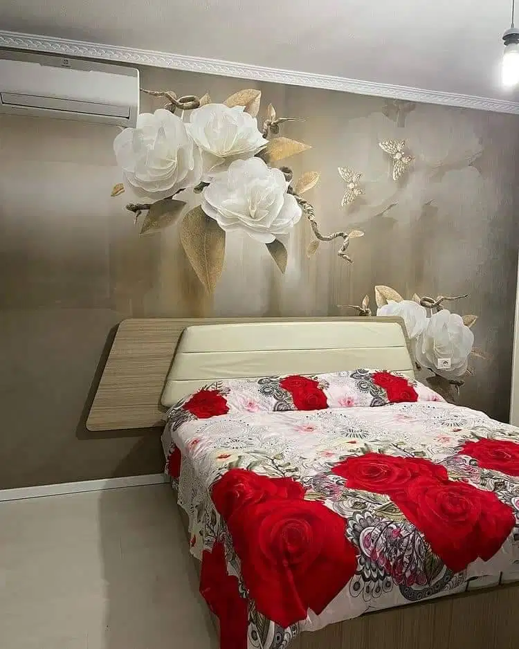Pesan wallpaper dinding 3d custom toko jual dan pasang gorden murah