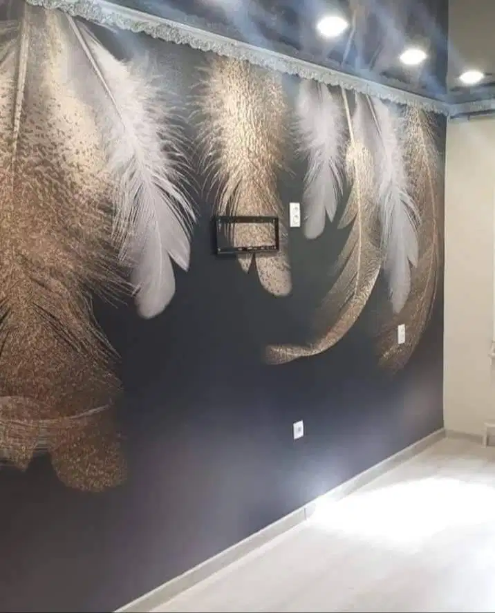 Jual gorden hordeng gordyn tirai jendela wallpaper dinding 3d custom