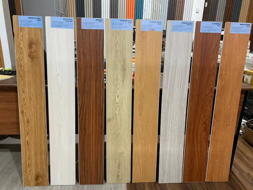 Lantai SPC Flooring ARNI FEIJINN Tebal 5mm Motif Wood System Click