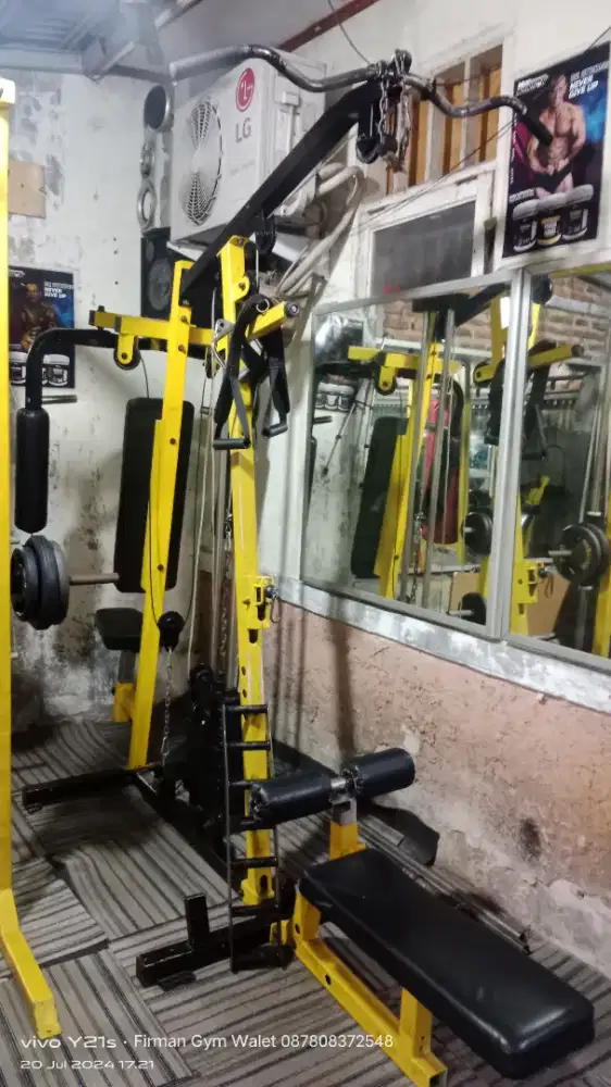 Jual alat fitnes komersil siap buat open gym center