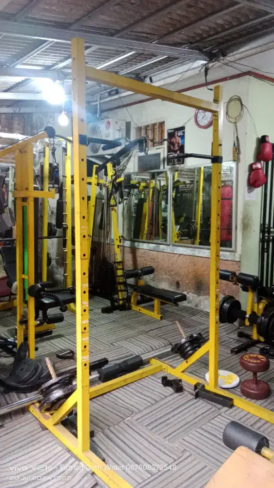 Di jual sepaket alat gym komplit siap usaha fitnes center