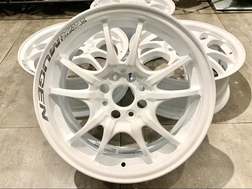 Velg Mugen MF10 Original, R-15, Lebar 6.5, PCD 4 x 100