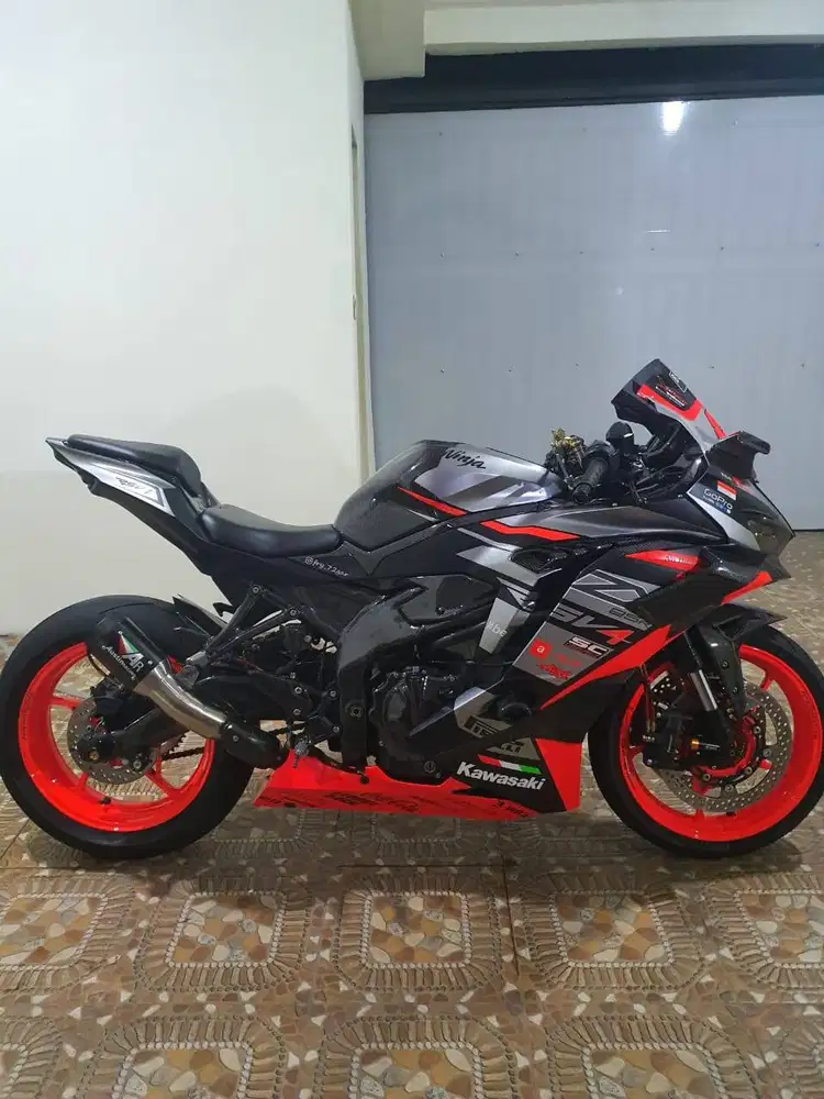 ZX25R Mods ZX4R Full Kevlar Double Disc
