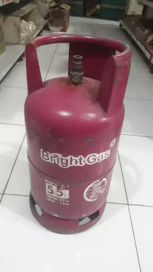 Tabung gas pink 5,5 kg ( bisa nego )