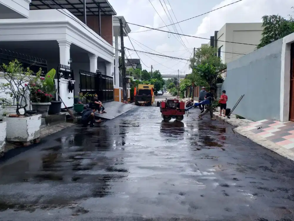 Aspal hotmix dan paving