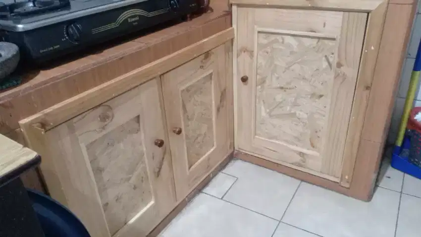 Kitchen set pintu keramik jati Belanda