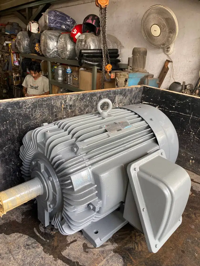 DINAMO TECO 150HP 110KW 4POLE RPM 1500 - ELEKTRO MOTOR PENGGERAK TECO