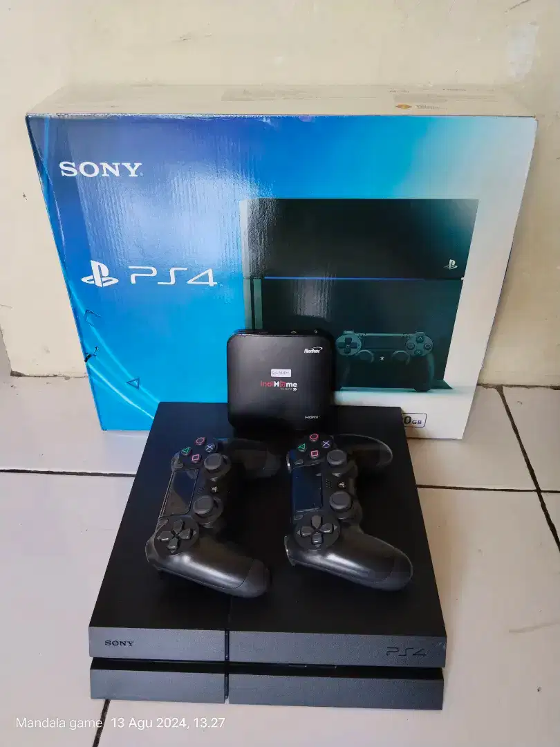 Ps4 Fat seri 12 1 Tb murah Fullgame