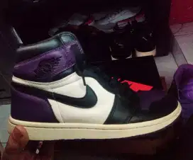 nike air jordan 1 retro high OG court purple