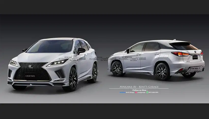 Bodykit TRD Lexus RX FSport/CT FSport & UX FSport