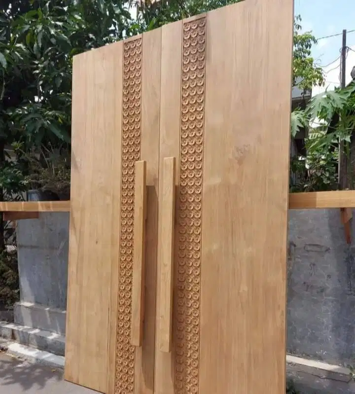 Pintu kayu jati berkualitas