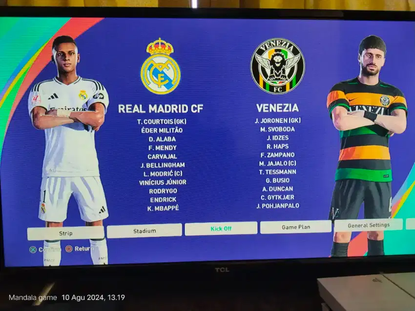 Option File / Patch Pes20 & Pes21 PS4 musim 2025 Bonus Liga BRI