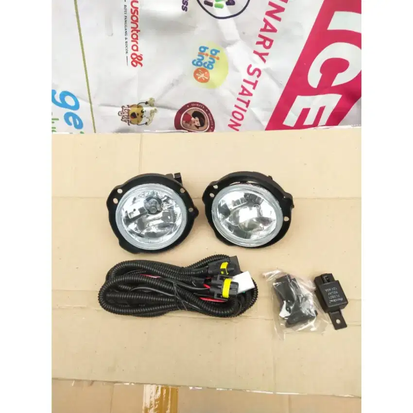 Lampu Foglamp Kabut Avanza Xenia 2012 up, Sigra,Calya + Rellay set