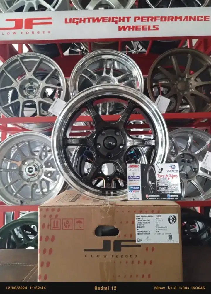 Velg advan rgd2 r18 5x114 lbr 8,5 et 22