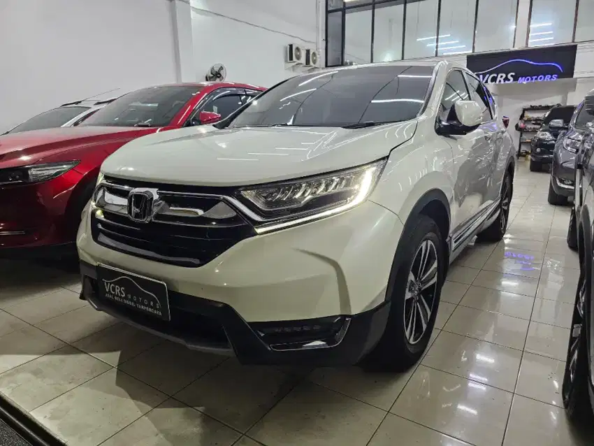 Honda km55rb crv prestige turbo 2018 putih prestis 1.5 sunroof crf