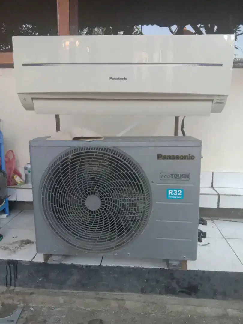 Jual ac siap pasang panasonic 3/4pk