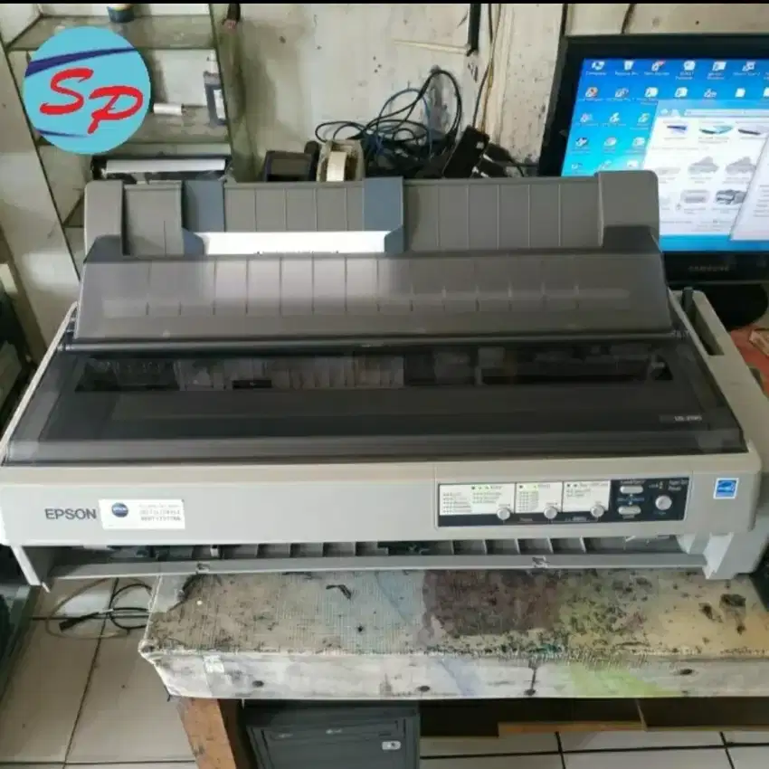 Printer Epson A3 Dotmatrix LQ-2190 Kondisi Normal & Siap Pakai
