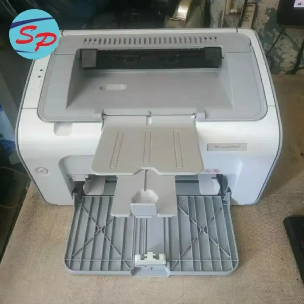 Printer HP Laserjet P1102 Monochrome Kondisi Normal Siap Pakai