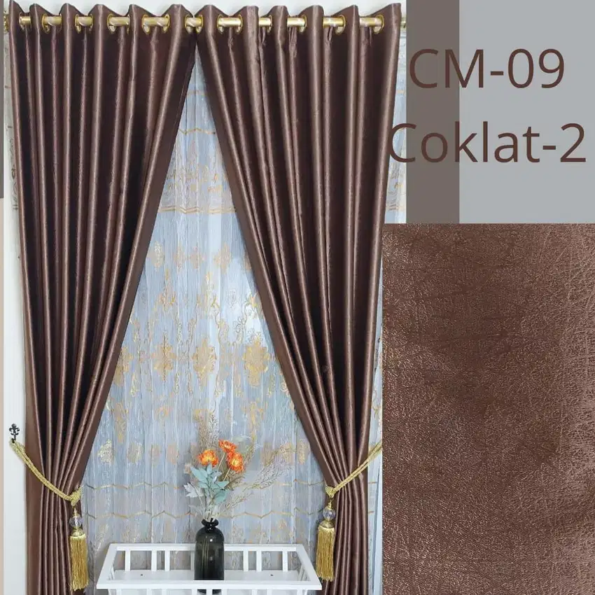 Gorden smokering 12 lubang size 120x200cm, kode S