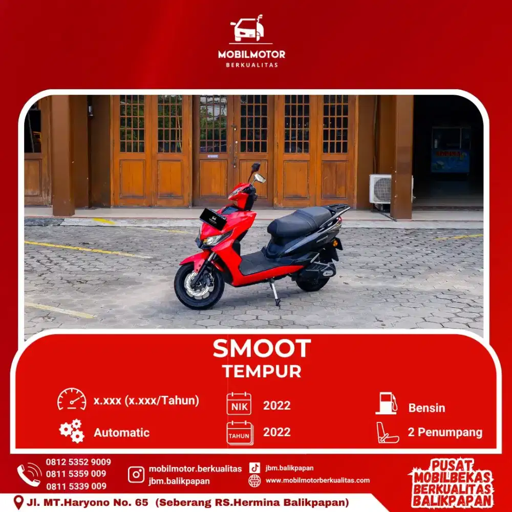 MOTOR LISTRIK SMOOT TEMPUR AT