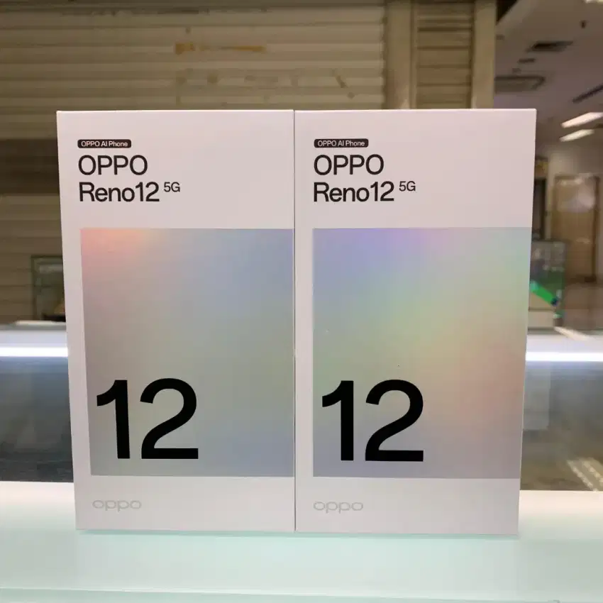 Oppo Reno 12 5G ram 12gb/256gb baru garansi resmi harga Promo