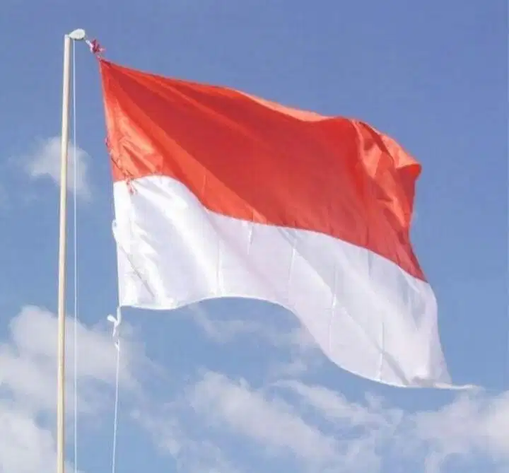 Bendera merah putih ukuran jumbo 90x135cm, kode O