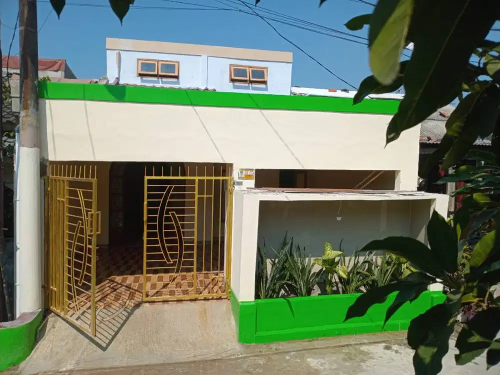 DIJUAL/DISEWAKAN RUMAH BARU RENOVASI, LUX, DEKAT PINTU TOL, BISA KPR