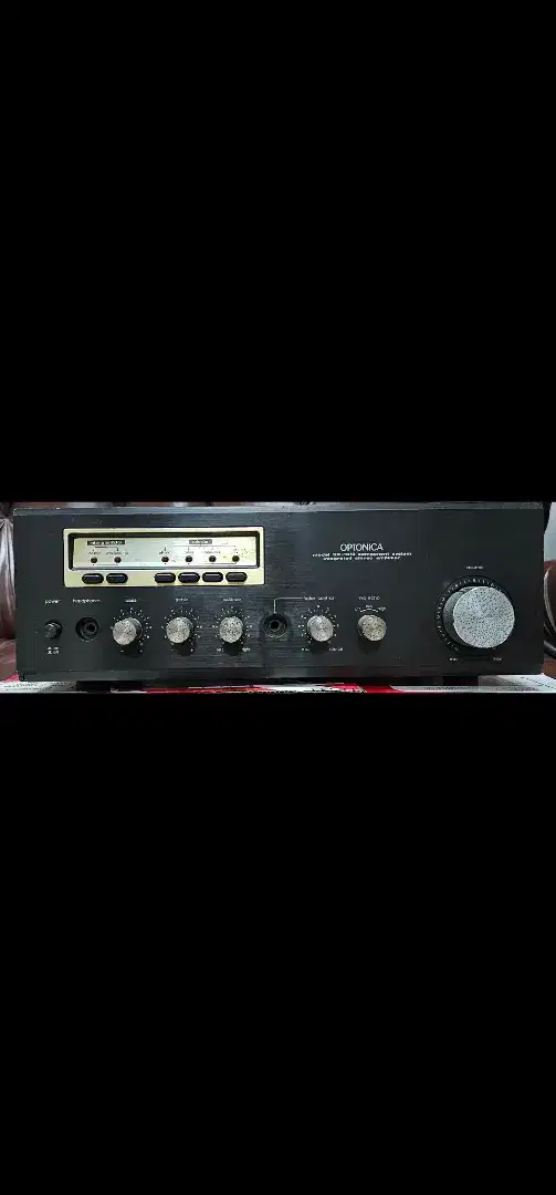 Jual amplifier merek Optonica merek Made in Japan.