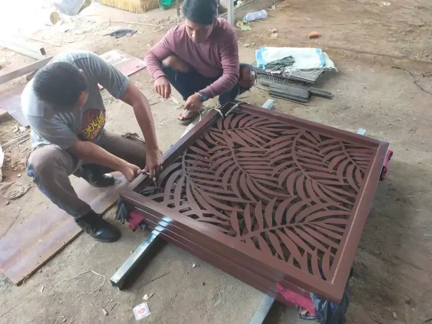 Bengkel las Pintu Harmonika,Pagar,Kanopi