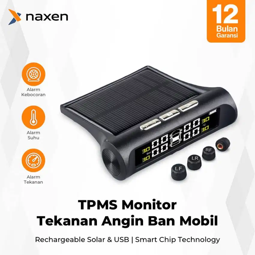 Monitor Tekanan Angin Ban Mobil Tire Pressure Monitoring System