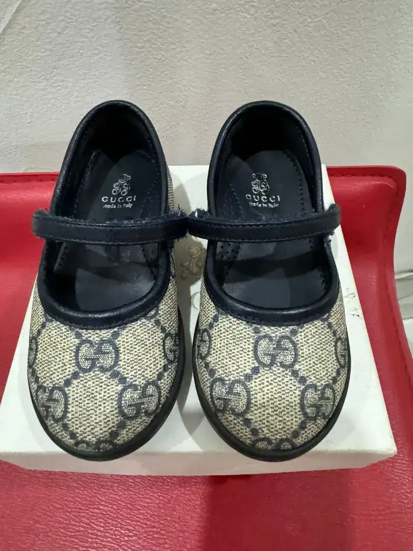 Sepatu Gucci Balita Ori Size 27 ( 14 Cm )