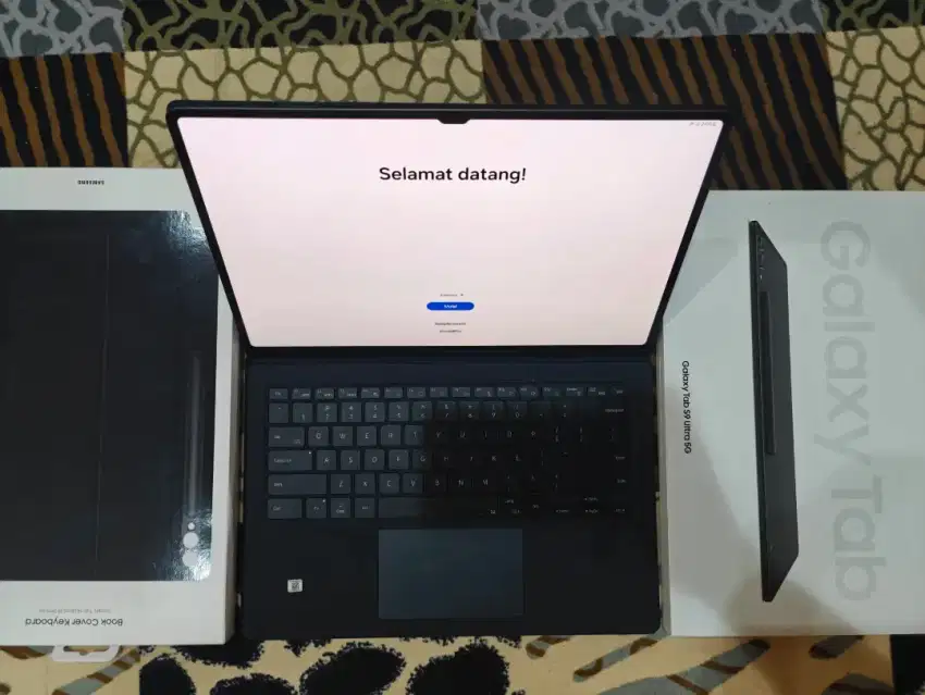 Tab S9 Ultra 12/512 5G +keyboard ori maret2025 samsung tabs9 s9ultra