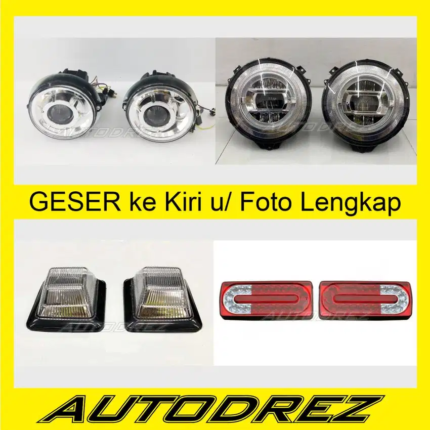 Headlamp Stoplamp Sein Lampu Mercy Mercedes Jip G Class W460 W463 LED