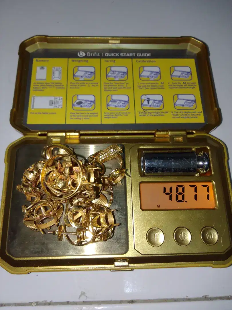 Jual beli emas tanpa surat