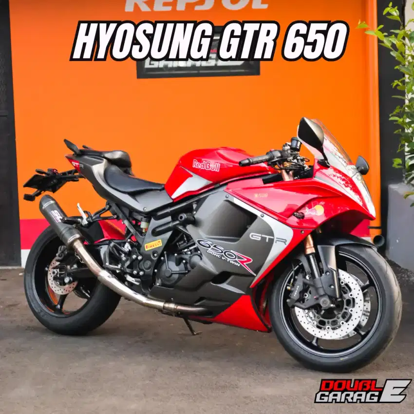 Hyosung SOIB GTR650R  2021 dengan mesin V ENGINE