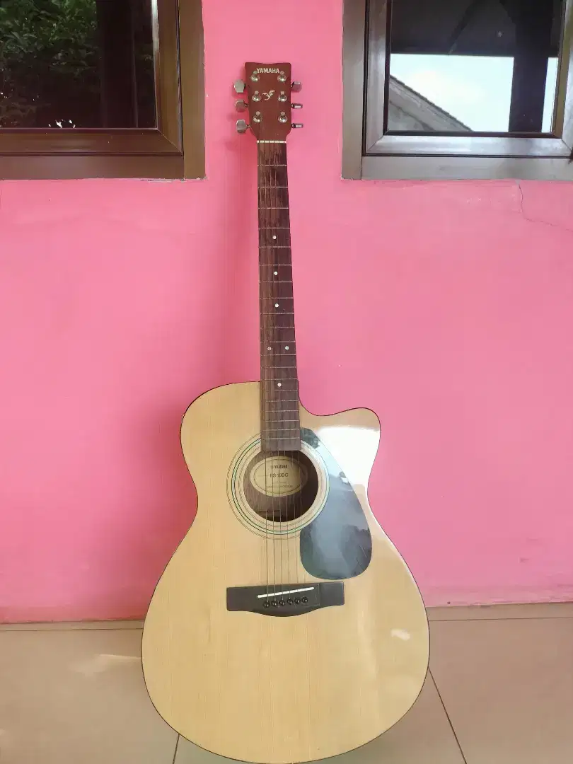 GITAR AKUSTIK YAMAHA FS 100C ORIGINAL