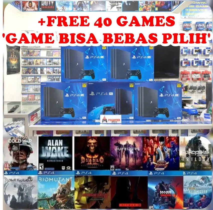 [NEW/BARU] PS4 ORI HARDISK FULLGAME PS 4 Playstation 4 SONY Kaset