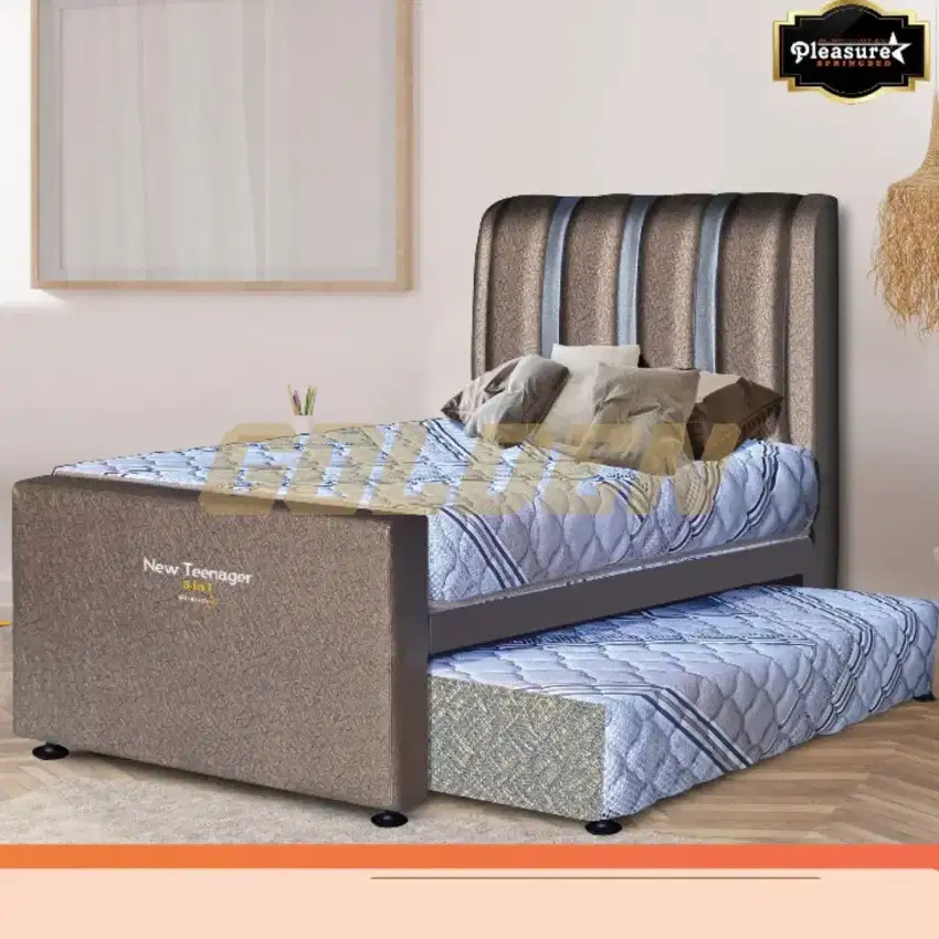 Springbed Pleasure 3 in 1 New Teenager Bed Dorong Uk. 120 x 200 CM