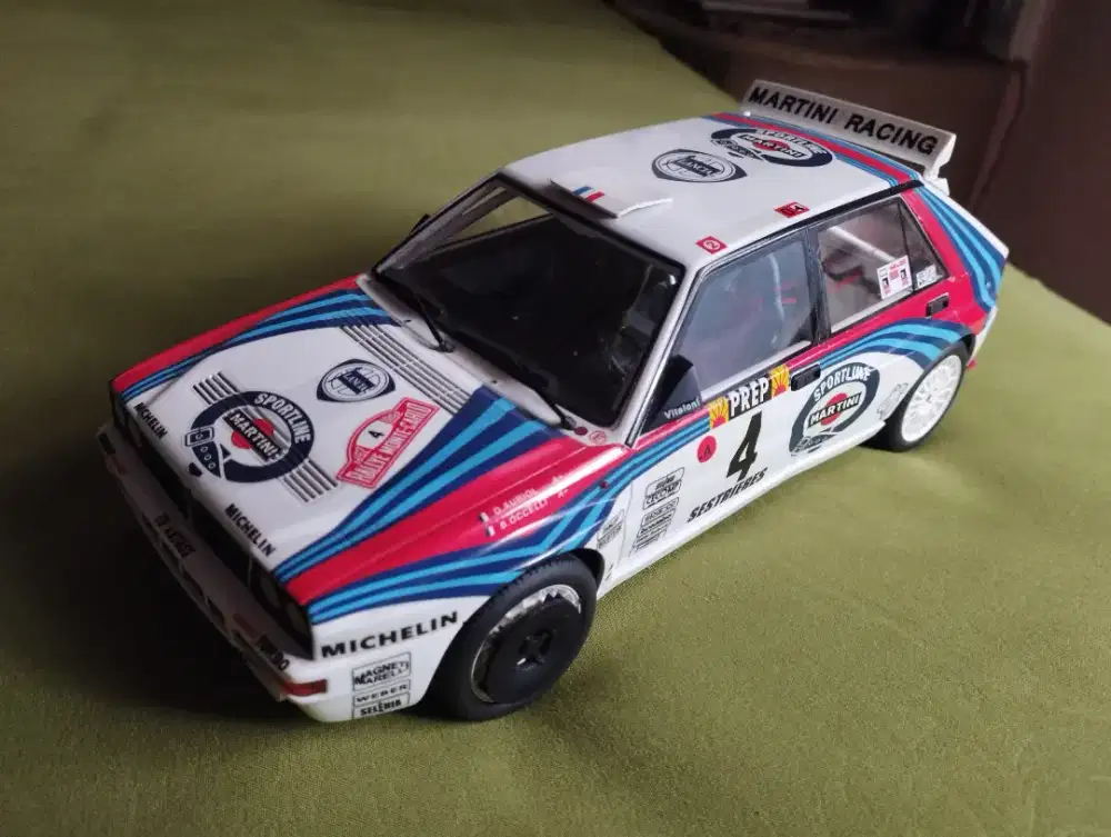 Lancia Delta Integrable Evo Rally 1/18 Top Marques