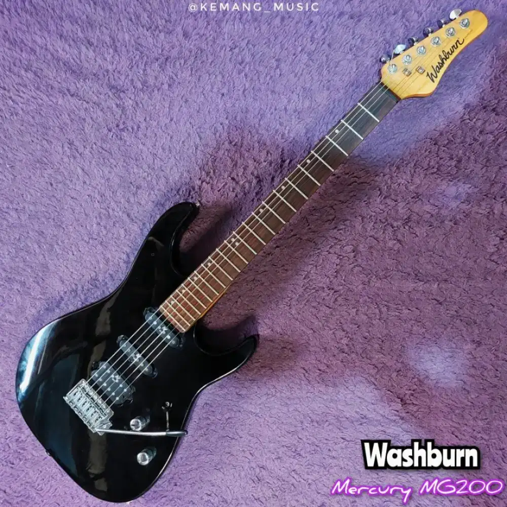 Gitar original washburn superstrat straocaster