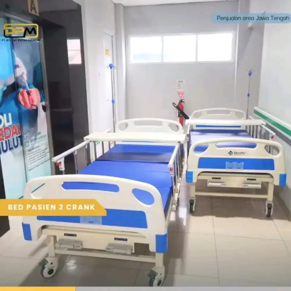 Bed Pasien 2 Crank Abs