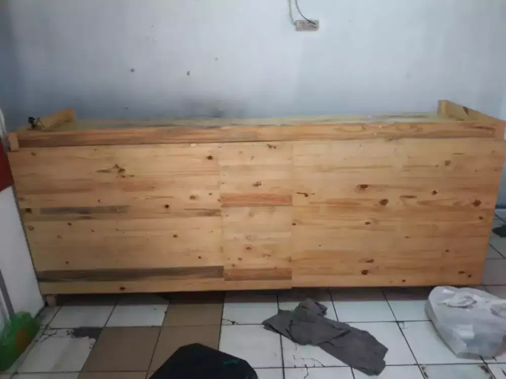 Meja usaha full kayu jati belanda