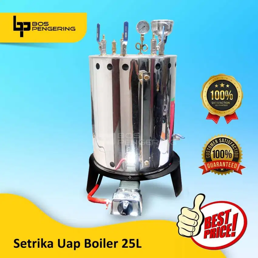 Mesin Setrika Uap Boiler 25 Liter Mesin Steamer Laundry Mesin Uap