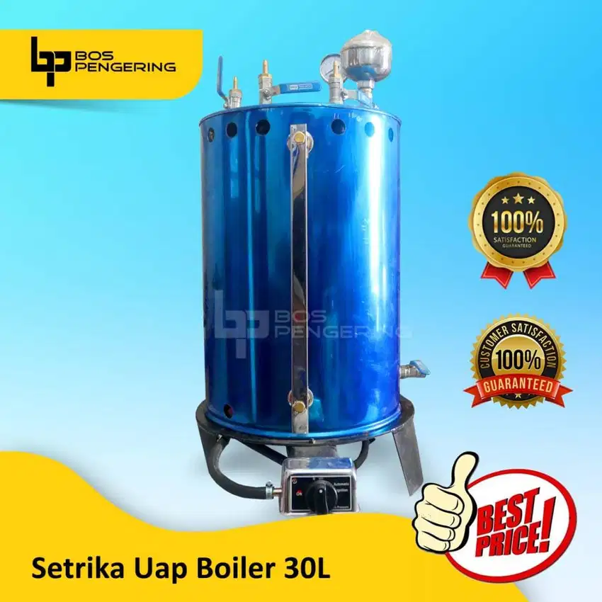 Mesin Setrika Uap Boiler 30 Liter Mesin Steamer Laundry