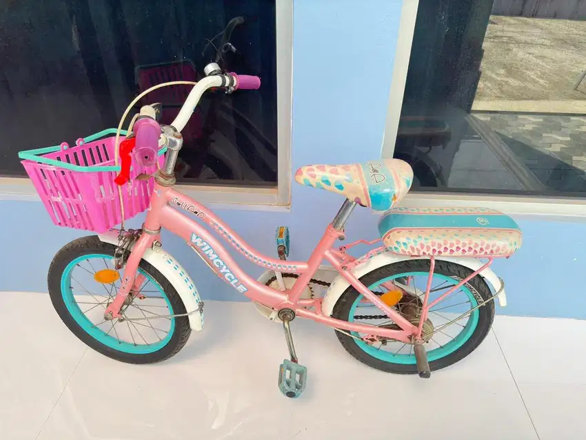 Dijual sepedah anak  perempuan wimcycle