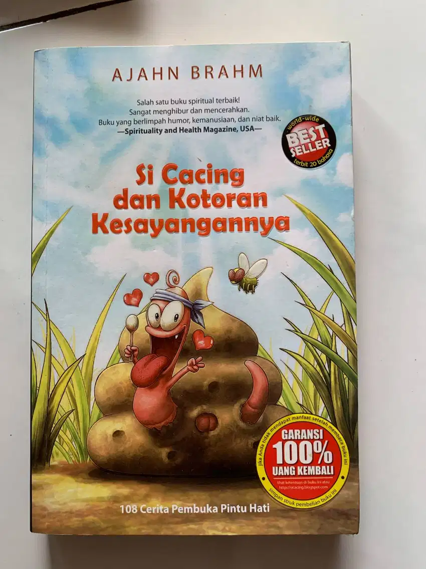 Buku cerita anak  Si Cacing dengan Kotoran Kesayangan