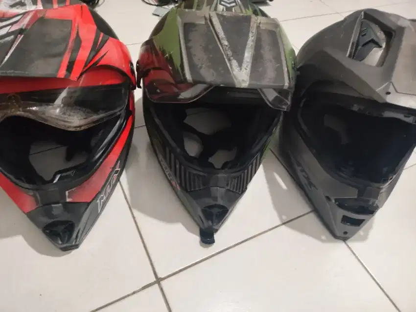 Helm Trail fullface full face Asli Yamaha