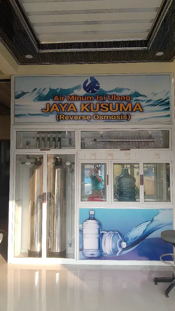 Depot air minum isi ulang berkualitas