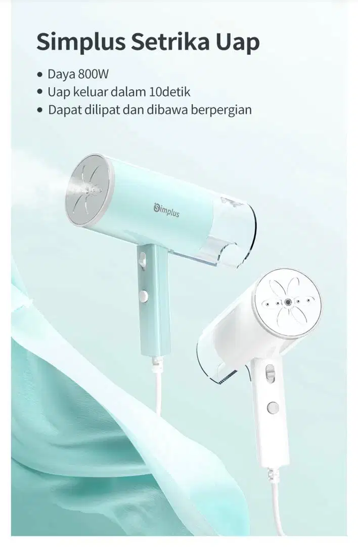 Simplus Setrika Uap Hijau