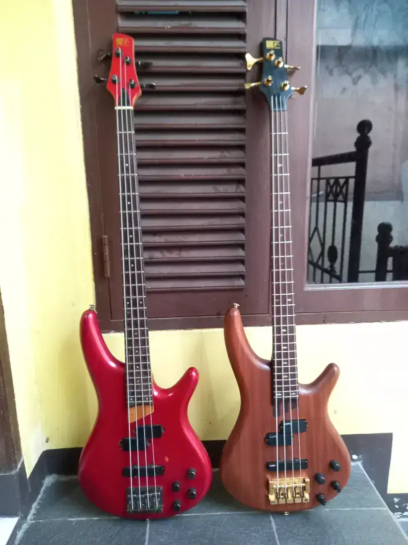 Bass ibanez soundgear sr800 japan 1997 & sr1000 gold  1995